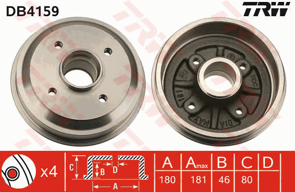 Jarrurumpu TRW DB4159