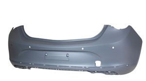 Puskuri, eteen, Takana, OPEL ASTRA J, VAUXHALL ASTRA Mk VI, 13369123, 14 04 565