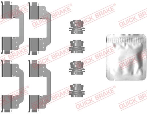 Tarvikesarja, jarrupala QUICK BRAKE 109-0101