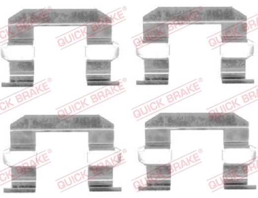 Tarvikesarja, jarrupala QUICK BRAKE 109-1645