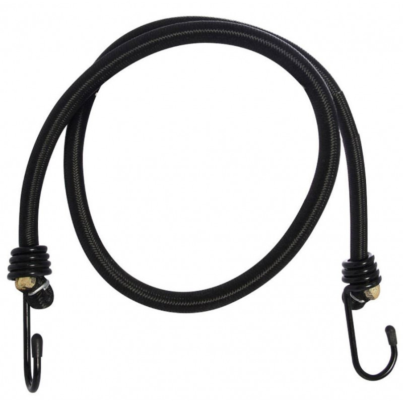 OXC Mustekala Bungee Musta 9x600mm/24"