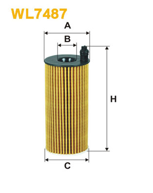 Öljynsuodatin WIX FILTERS WL7487