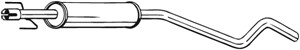 Keskiäänenvaimentaja, OPEL ASTRA H Kombi, ASTRA H Kombi Classic, ASTRA H Skåp / kombi, VAUXHALL ASTRA Mk V, ASTRAVAN Mk V, 13115643, 585