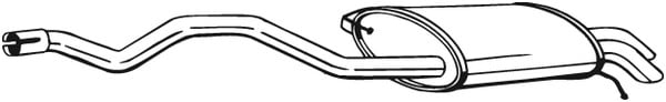 Takaäänenvaimentaja BOSAL 286-485