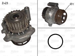 Vesipumppu, AUDI,SEAT,SKODA,VW, 06F121011, 06F121011V, 06F121011X, 6F121011, 6F121011X