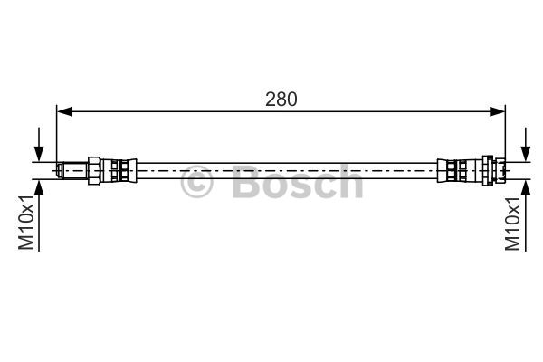 Jarruletku BOSCH 1 987 481 488