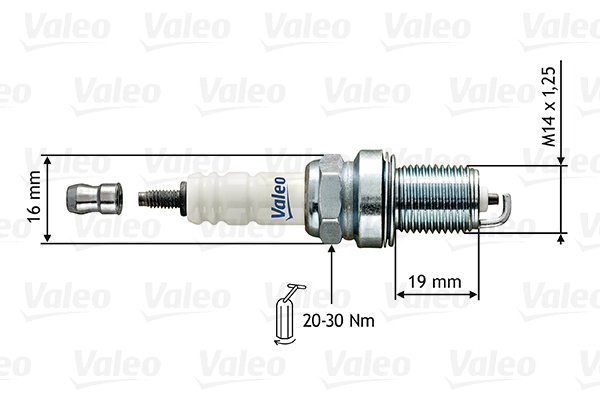Sytytystulppa VALEO 246853