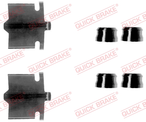 Tarvikesarja, jarrupala QUICK BRAKE 109-1084