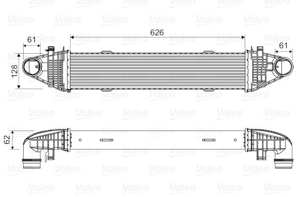 Välijäähdytin VALEO 818616
