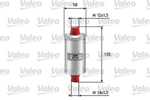 Polttoainesuodatin, ALFA ROMEO,AUDI,CITROËN,FERRARI,FIAT,FORD,LANCIA,PEUGEOT,PORSCHE,RENAULT,SAAB,VOLVO,VW, 0000900652, 1137453, 1276050