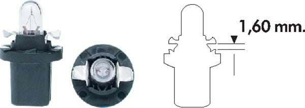 Polttimo, mittariston valo MAGNETI MARELLI 003723100000
