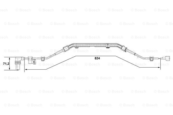 ABS-anturi BOSCH 0 265 001 276