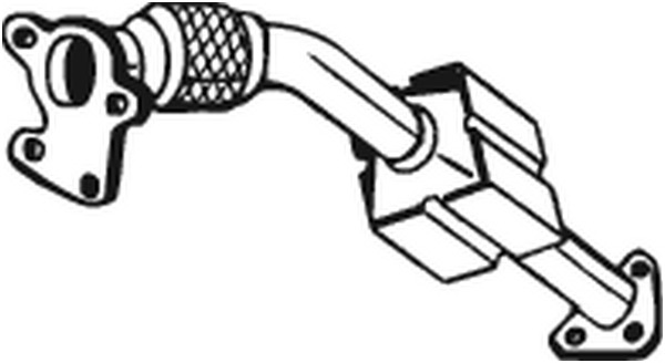 Jälkiasennuskatalysaattori BOSAL 099-958