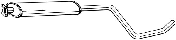 Keskipönttö BOSAL 284-611