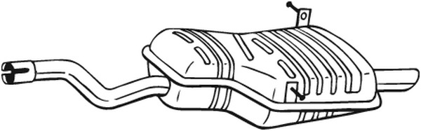 Takaäänenvaimentaja BOSAL 247-515