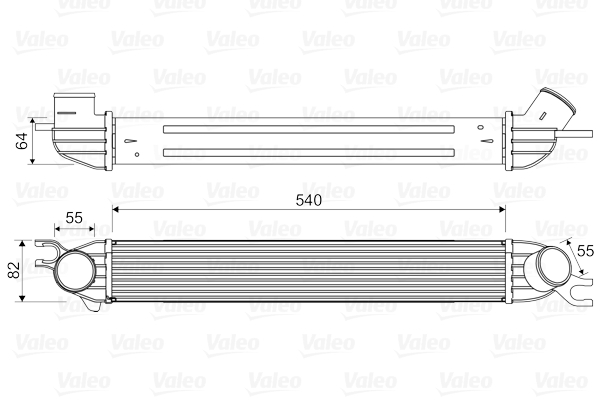 Välijäähdytin VALEO 818580