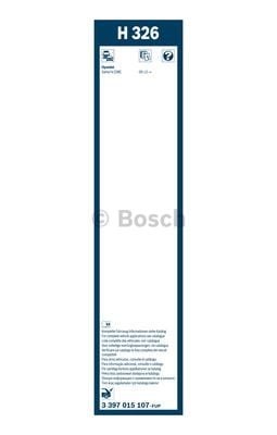Wiper Blade BOSCH 3 397 015 107