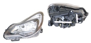 Ajovalo, Vasen, OPEL CORSA D, CORSA D Skåp/halvkombi, 12 16 646, 1216646, 95510689