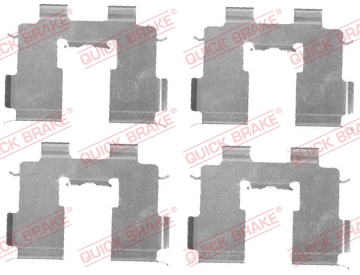 Tarvikesarja, jarrupala QUICK BRAKE 109-1717