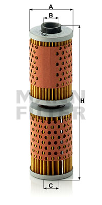 Öljynsuodatin MANN-FILTER MH 58 x