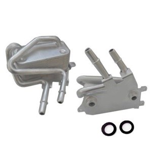 Öljynjäähdytin, moottoriöljy, BMW 7 [E65, E66, E67], 17217507975, 17217541058, 7507975, 7541058