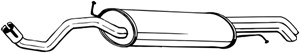 Takaäänenvaimentaja, SEAT,SKODA,VW, 1J5253609AJ, 1J5253609AQ, 1J5253609BB, 1J5253609BG, 1J5253609J, 1J5253609L, 1J5253609Q, 1J5253609R,