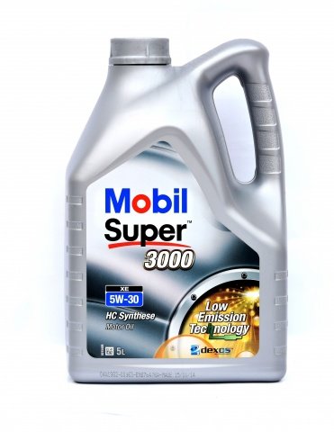 Moottoriöljy MOBIL 5W30 SUPER 3000 XE 5L