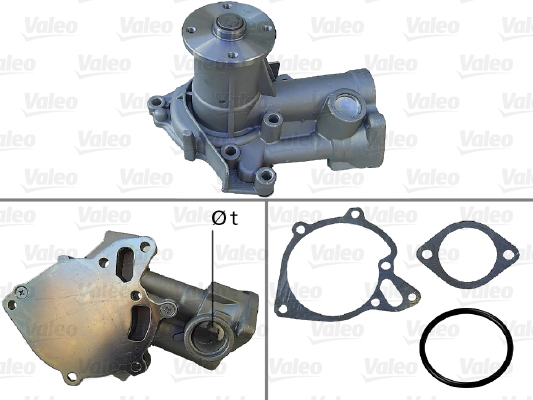 Vesipumppu VALEO 506778