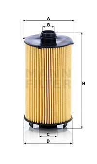 Öljynsuodatin MANN-FILTER HU 12 007 x