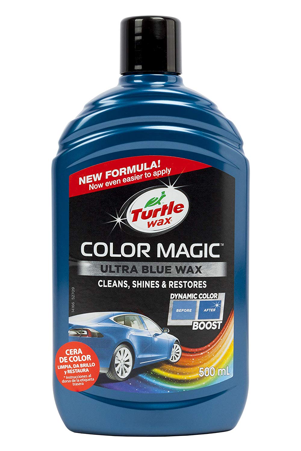 Kiillotus TURTLE WAX COLOR MAGIC ULTRA BLUE WAX