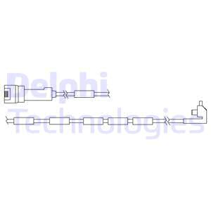 Jarrupalan kulumisen ilmaisin DELPHI LZ0107