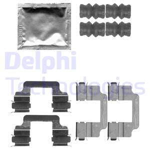 Tarvikesarja, jarrupala DELPHI LX0509