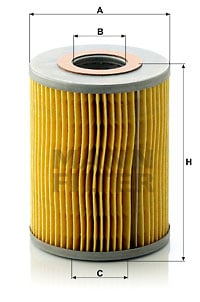 Öljynsuodatin MANN-FILTER H 1038 x