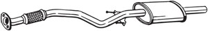 Keskiäänenvaimentaja, KIA PICANTO, 2861007100, 2861007101, 2861007102, 2861007500, 2861007501