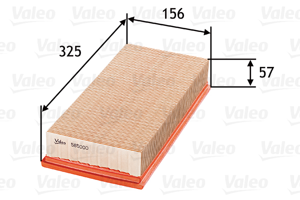 Ilmansuodatin VALEO 585000