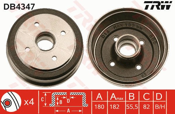 Jarrurumpu TRW DB4347