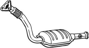 Katalysaattori, Edessä, RENAULT CLIO II, KANGOO, KANGOO Express, 7700415807, 7700433035, 8200038348, 8200085383, 8200181250, 8200426244