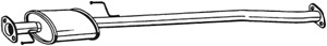 Keskiäänenvaimentaja, HYUNDAI TUCSON, KIA SPORTAGE II, 286502E051, 286502E100, 286502E101, 286502E150, 286502E151
