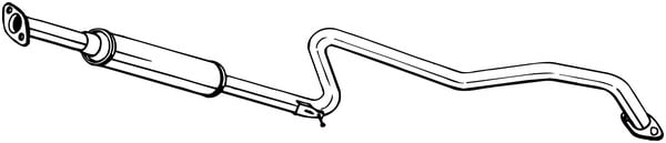 Keskipönttö BOSAL 285-519