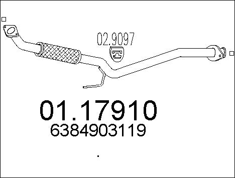 Pakoputki MTS 01.17910