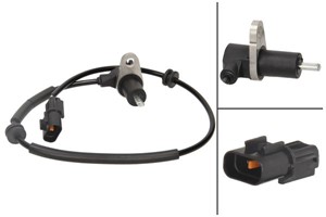 Tunnistin, kiertonopeus, Etuakseli, oikea, HYUNDAI TERRACAN, 59830-H1050