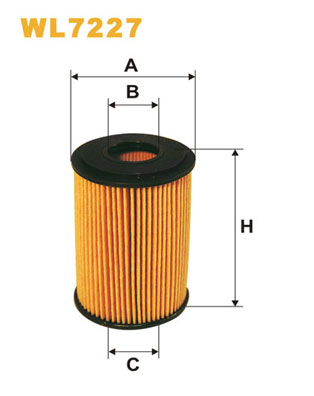 Öljynsuodatin WIX FILTERS WL7227