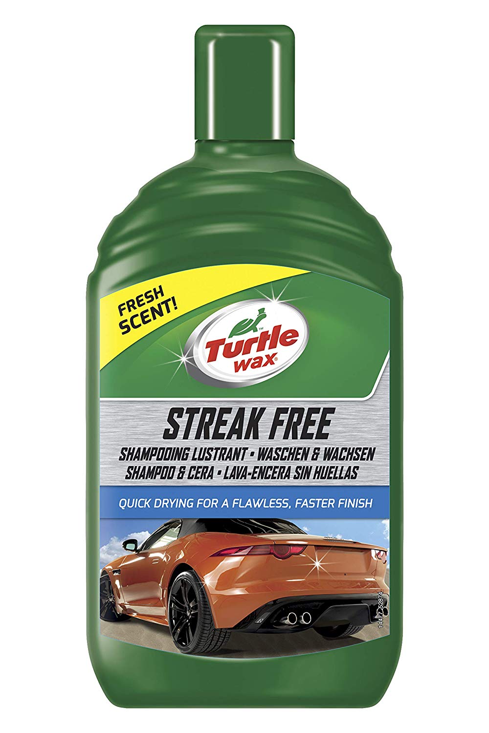 Autoshampoo TURTLE WAX STREAK FREE WASH & WAX