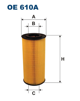 Öljynsuodatin FILTRON OE 610A