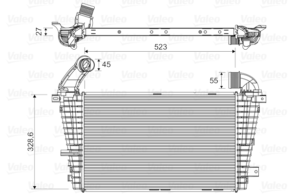 Välijäähdytin VALEO 818328