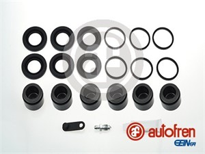 Korjaussarja, jarrusatula, Etuakseli, VW TOUAREG, 7L6615123S, 7L6615124S, 7L9615123, 7L9615124, 7P6615123E, 7P6615123F, 7P6615123G, 7P66