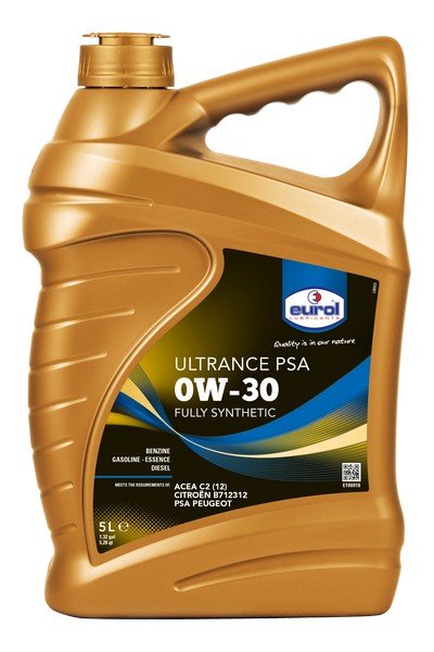 Moottoriöljy EUROL 0W30 ULTRANCE PSA 5L