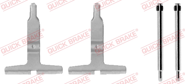 Tarvikesarja, jarrupala QUICK BRAKE 109-1217