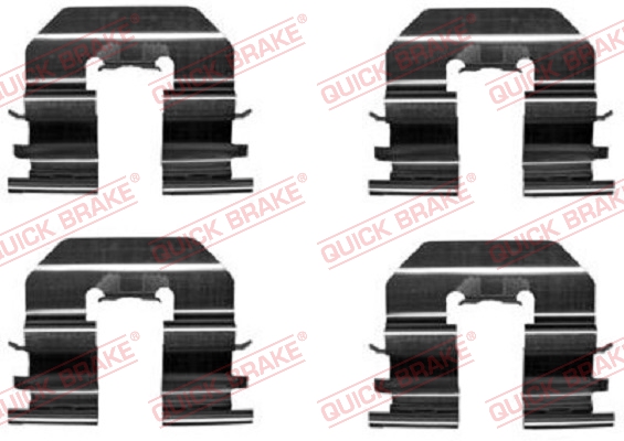 Tarvikesarja, jarrupala QUICK BRAKE 109-1780