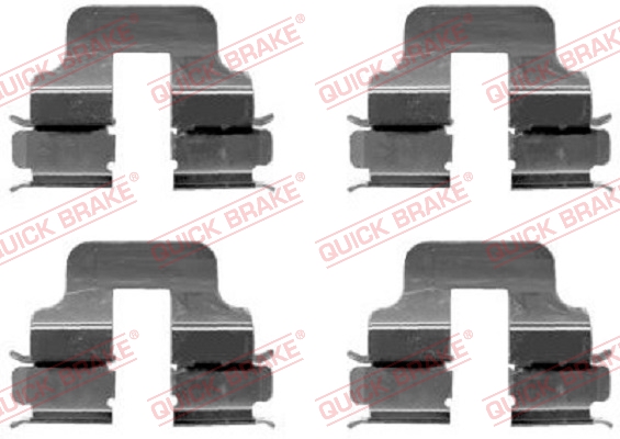 Tarvikesarja, jarrupala QUICK BRAKE 109-1247